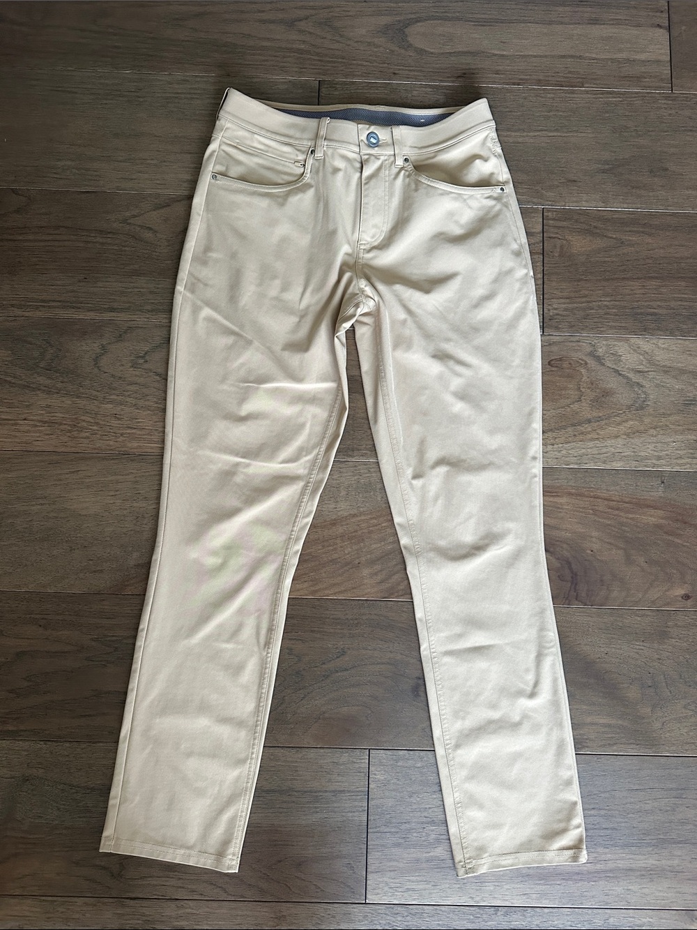 Puma 101 5-Pocket Golf Pants, 28/30 Khaki Athletic Pants